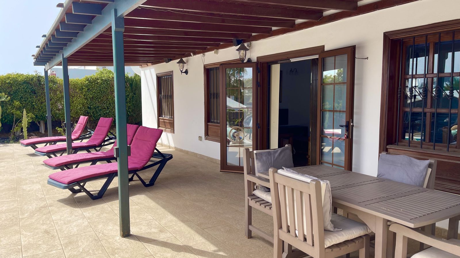 Ground-floor villa with pool in Las Coloradas